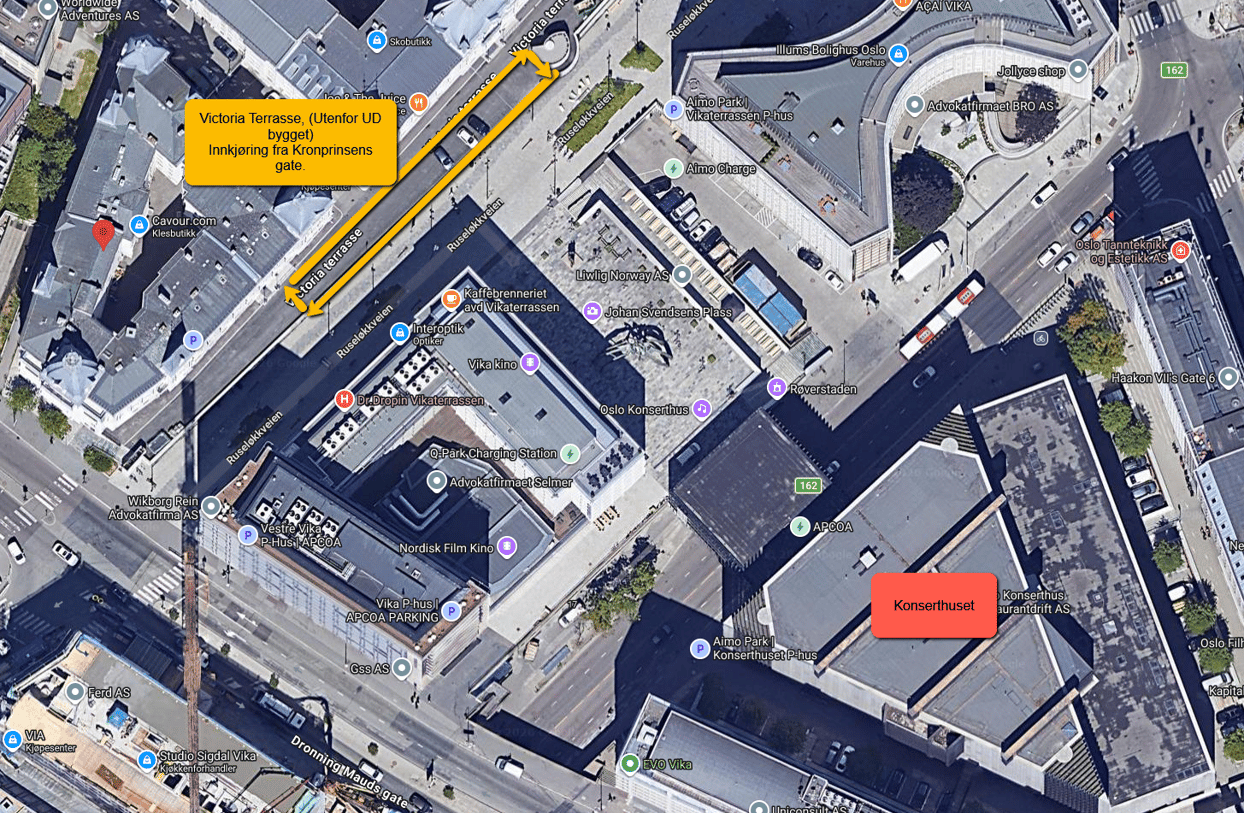 Victoria Terrasse kart
