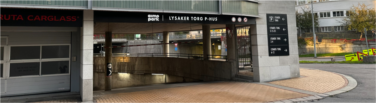 Lysaker Torg P-hus
