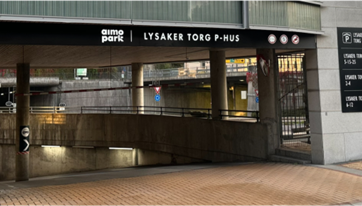 Lysaker Torg P-hus
